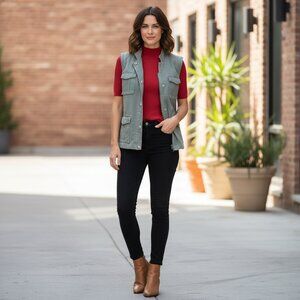 Marrakech Utility Vest NWT XS